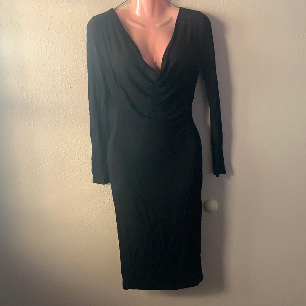 Sexy black dress